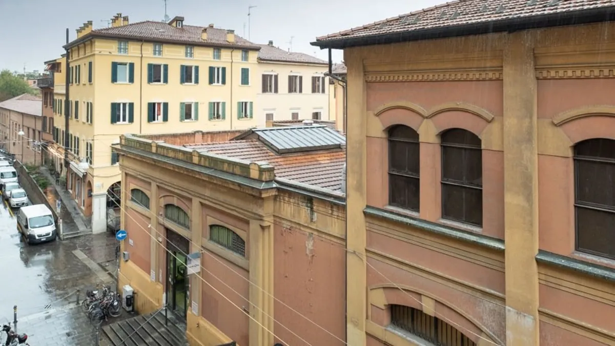 San Gervasio – vista su via San Gervasio dalla finestra